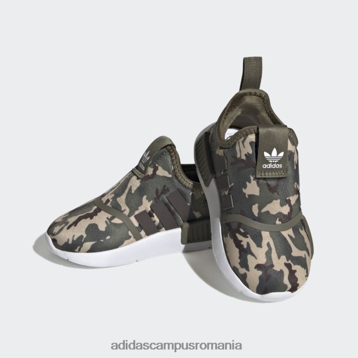 adidas campus romania pantofi olive nmd 360 copii măsliniu/maro închis/alb J266N217681