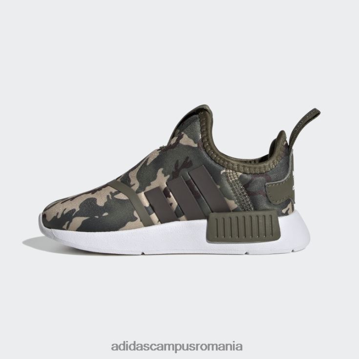 adidas campus romania pantofi olive nmd 360 copii măsliniu/maro închis/alb J266N217681