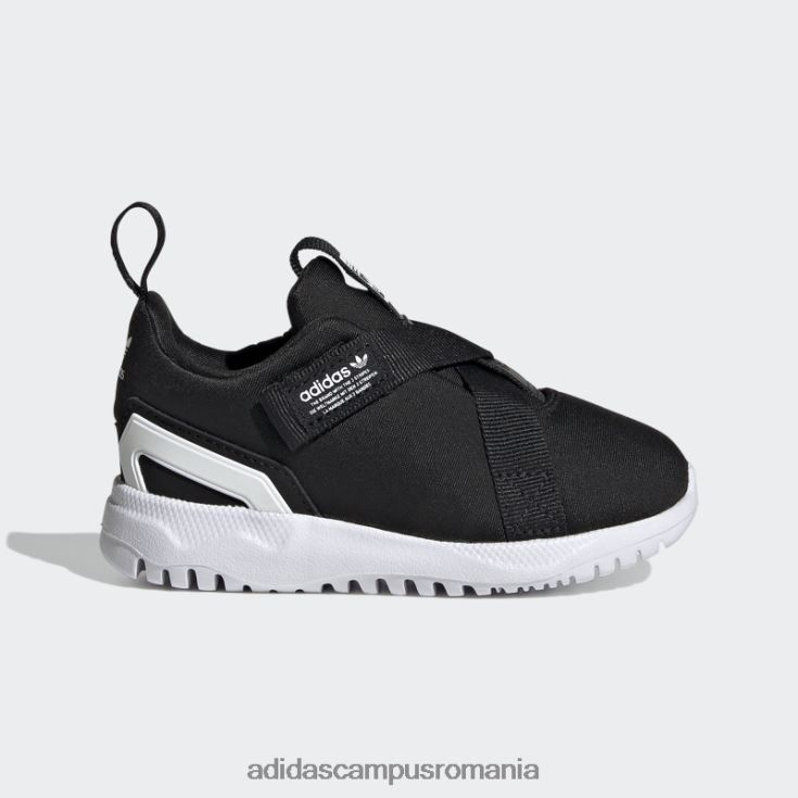 adidas campus romania pantofi originali flex 2.0 negri copii alb negru J266N217941