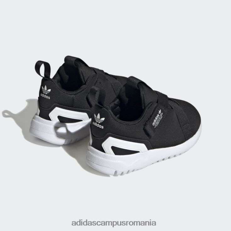 adidas campus romania pantofi originali flex 2.0 negri copii alb negru J266N217941