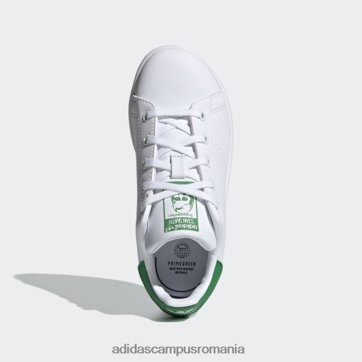 adidas campus romania pantofi originali stan smith verzi copii alb/verde J266N211051