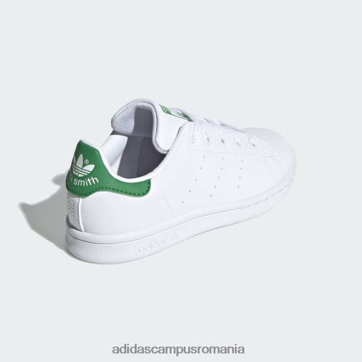 adidas campus romania pantofi originali stan smith verzi copii alb/verde J266N211051