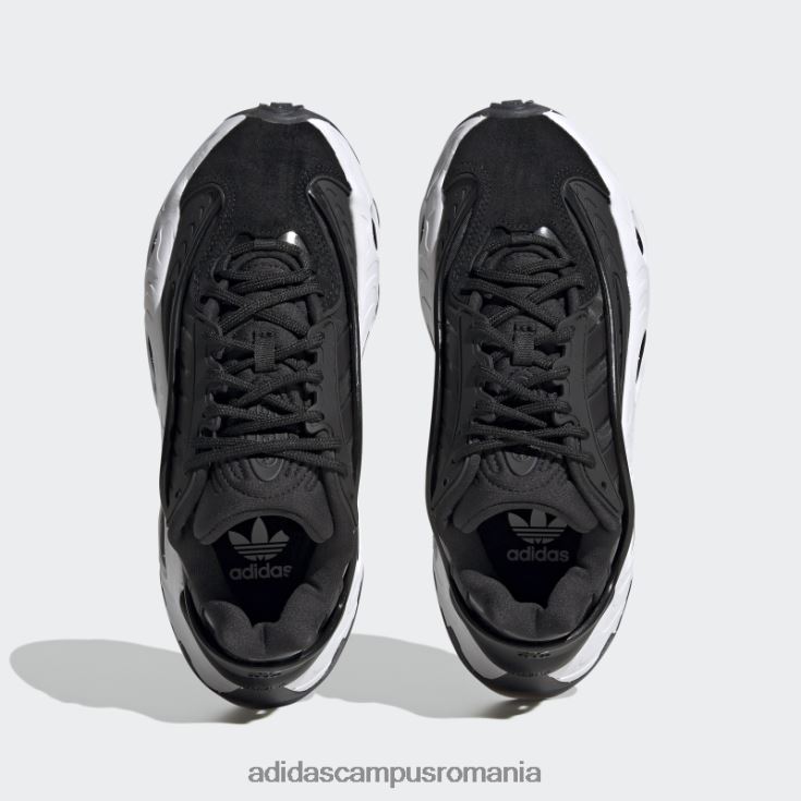 adidas campus romania pantofi oznova modă albă copii alb negru J266N218150