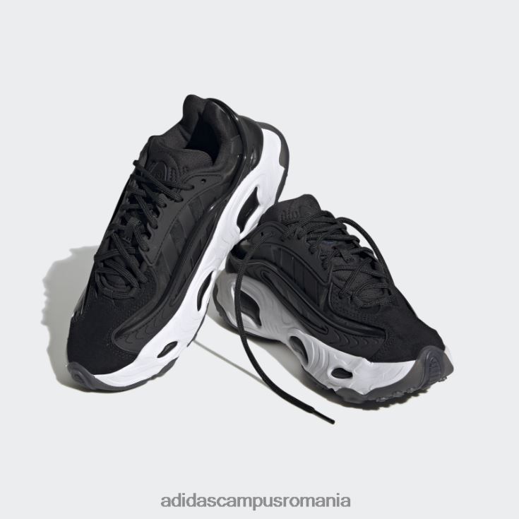 adidas campus romania pantofi oznova modă albă copii alb negru J266N218150