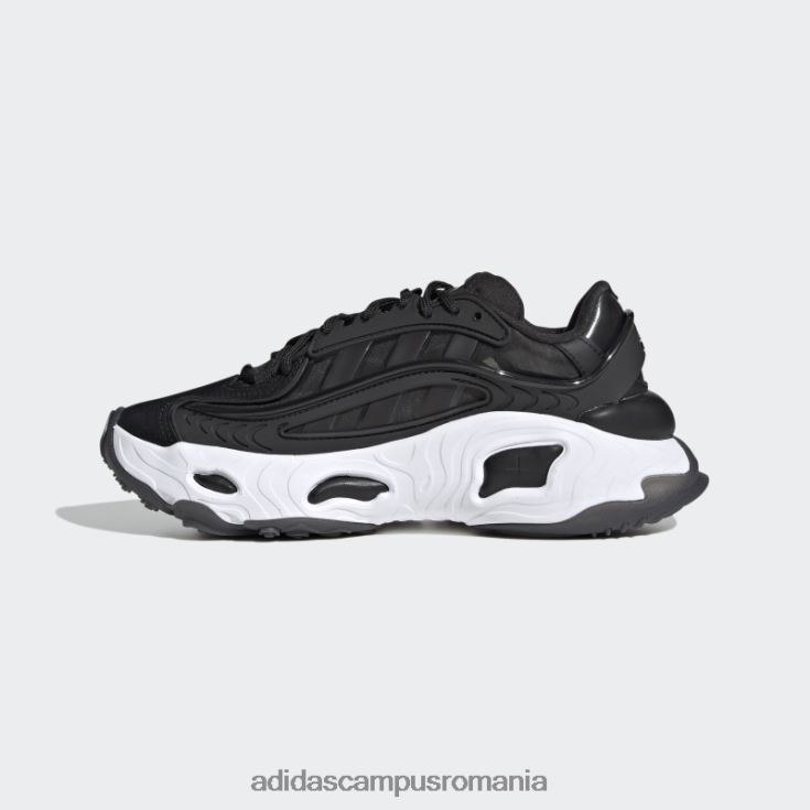 adidas campus romania pantofi oznova modă albă copii alb negru J266N218150