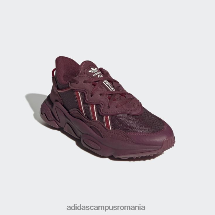 adidas campus romania pantofi ozweego crimson copii purpuriu/alb/roșu victorie J266N218073