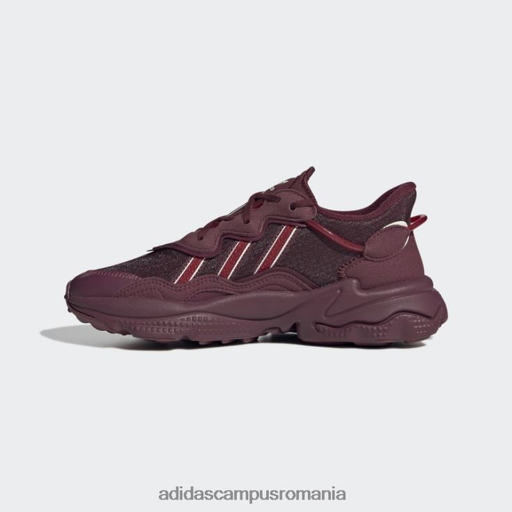adidas campus romania pantofi ozweego crimson copii purpuriu/alb/roșu victorie J266N218073