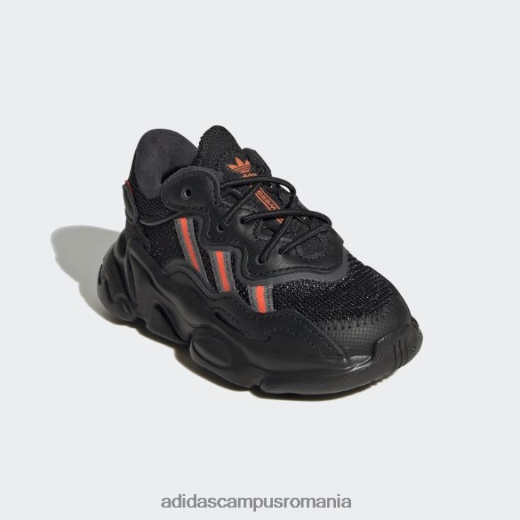 adidas campus romania pantofi ozweego gri de modă copii negru/rosu/gri J266N218268