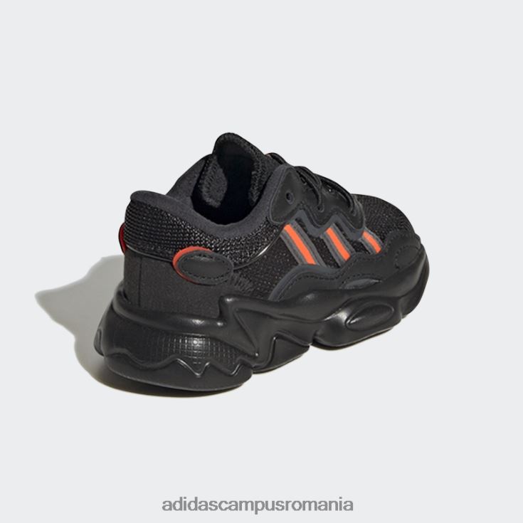 adidas campus romania pantofi ozweego gri de modă copii negru/rosu/gri J266N218268