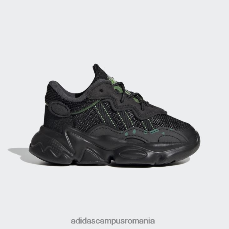 adidas campus romania pantofi ozweego moda verde copii negru/verde J266N217767