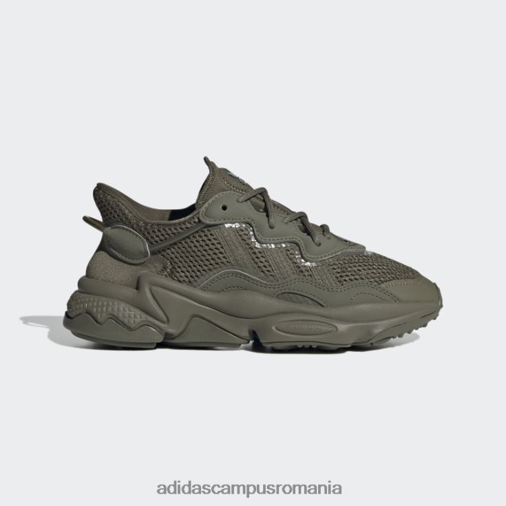 adidas campus romania pantofi ozweego olive copii măsliniu/alb J266N217840