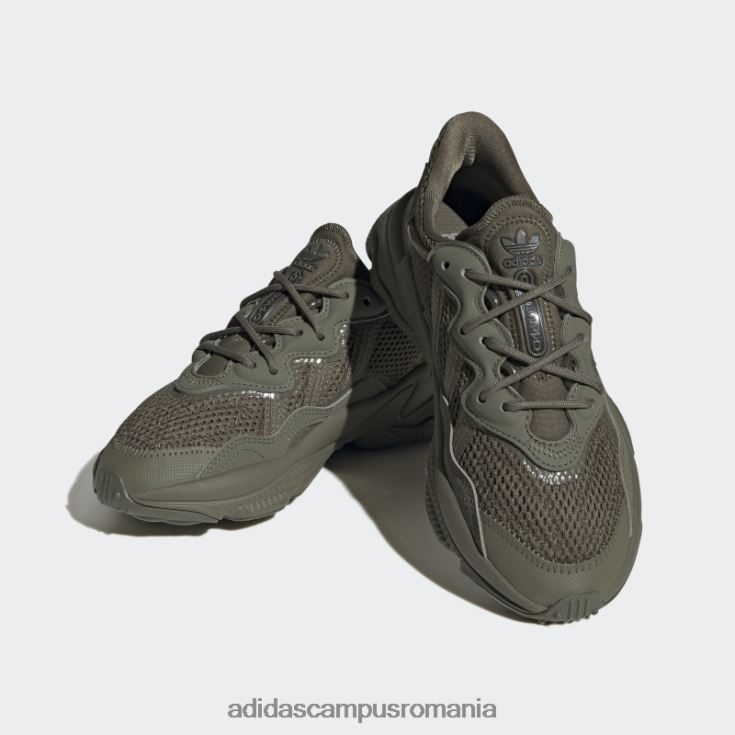 adidas campus romania pantofi ozweego olive copii măsliniu/alb J266N217840