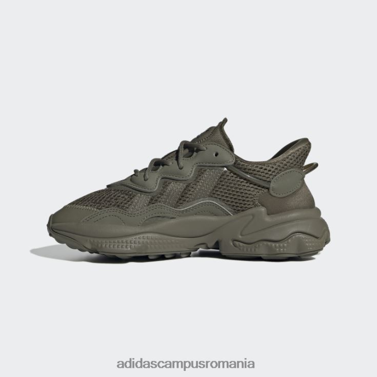 adidas campus romania pantofi ozweego olive copii măsliniu/alb J266N217840