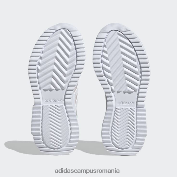 adidas campus romania pantofi retropy f2 eleganti, verde argintiu copii roz/alb/verde argintiu J266N218251
