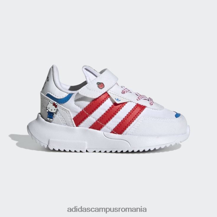 adidas campus romania pantofi retropy f2 roșii copii alb/rosu/negru J266N211532