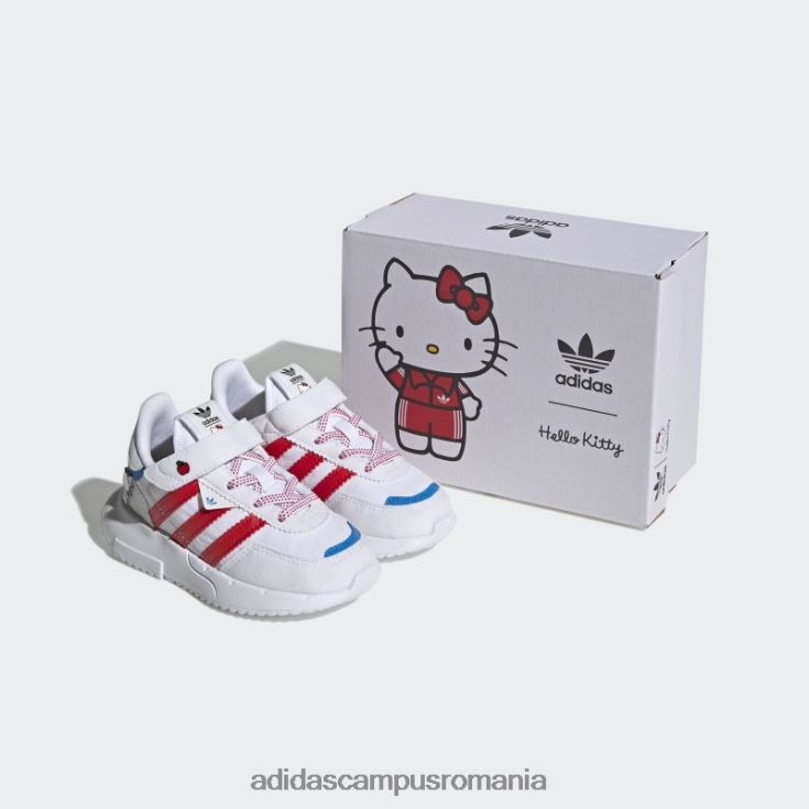 adidas campus romania pantofi retropy f2 roșii copii alb/rosu/negru J266N211532