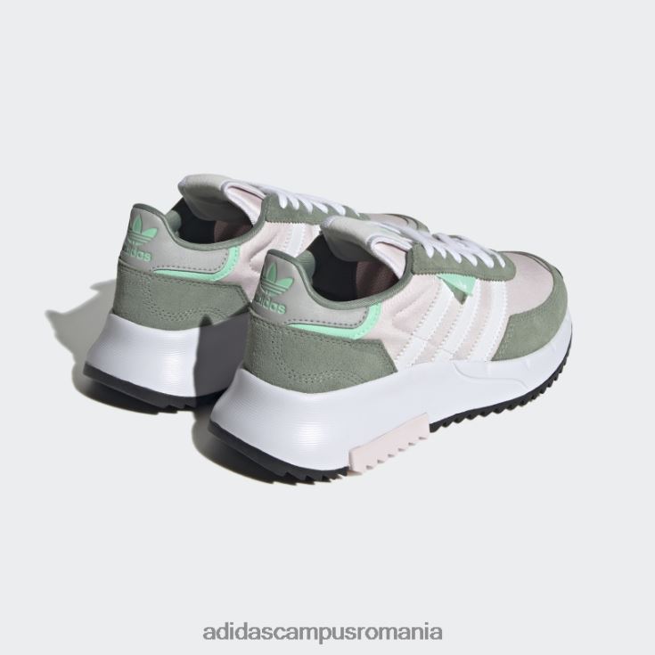 adidas campus romania pantofi retropy f2 roz copii roz/alb/verde argintiu J266N217857