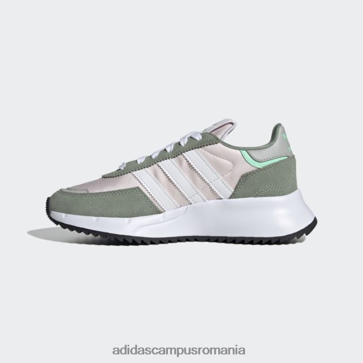 adidas campus romania pantofi retropy f2 roz copii roz/alb/verde argintiu J266N217857