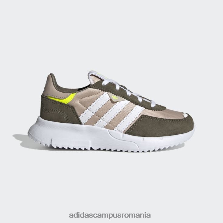 adidas campus romania pantofi retropy f2 taupe adidas copii taupe/alb/măsliniu J266N218246