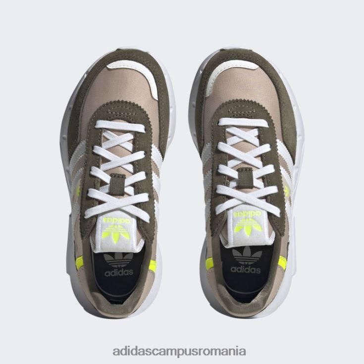adidas campus romania pantofi retropy f2 taupe adidas copii taupe/alb/măsliniu J266N218246