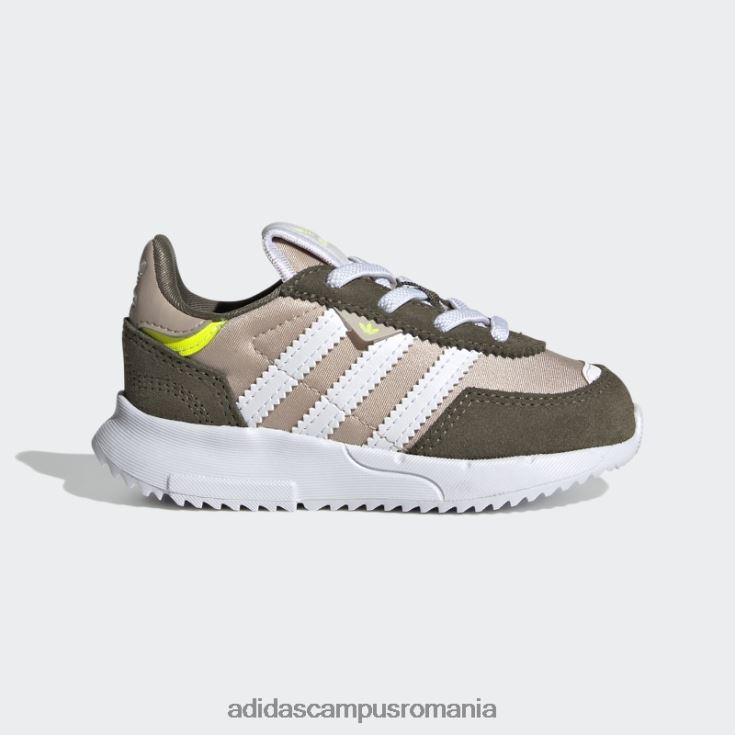 adidas campus romania pantofi retropy f2 taupe copii taupe/alb/măsliniu J266N217911