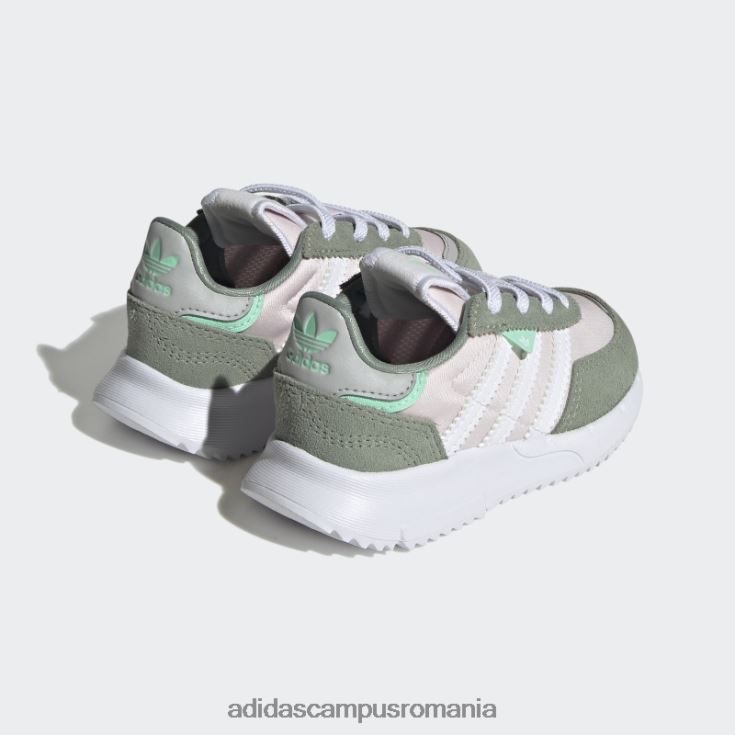 adidas campus romania pantofi retropy f2 verde argintiu copii roz/alb/verde argintiu J266N217945