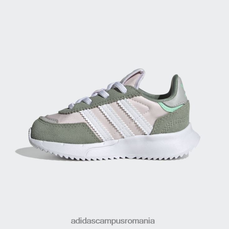 adidas campus romania pantofi retropy f2 verde argintiu copii roz/alb/verde argintiu J266N217945