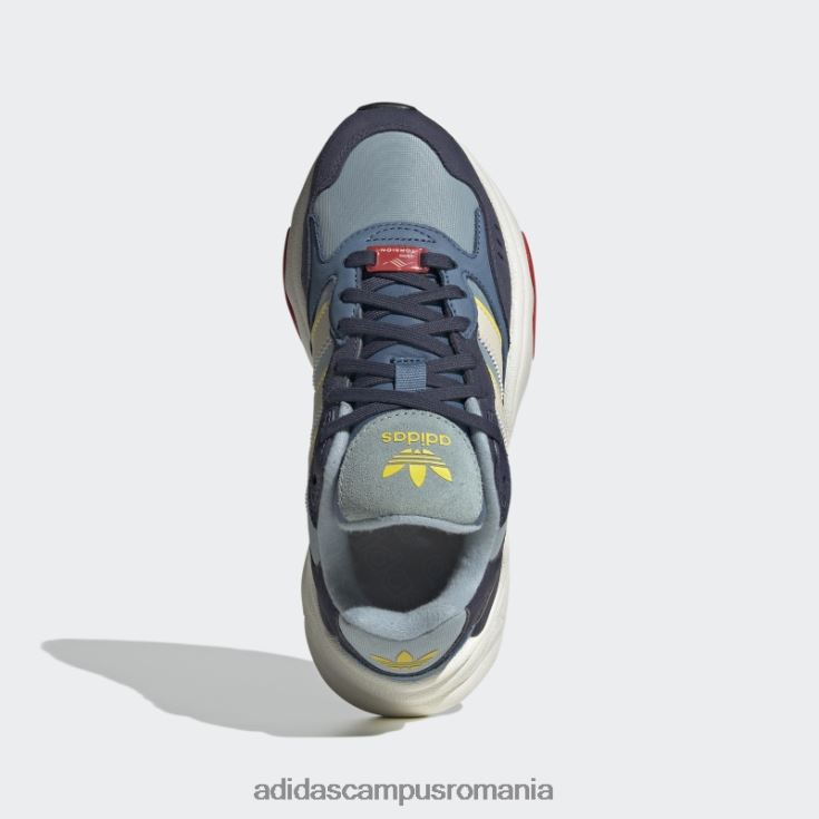 adidas campus romania pantofi retropy f90 bleumarin copii gri/aluminiu/marin J266N218152