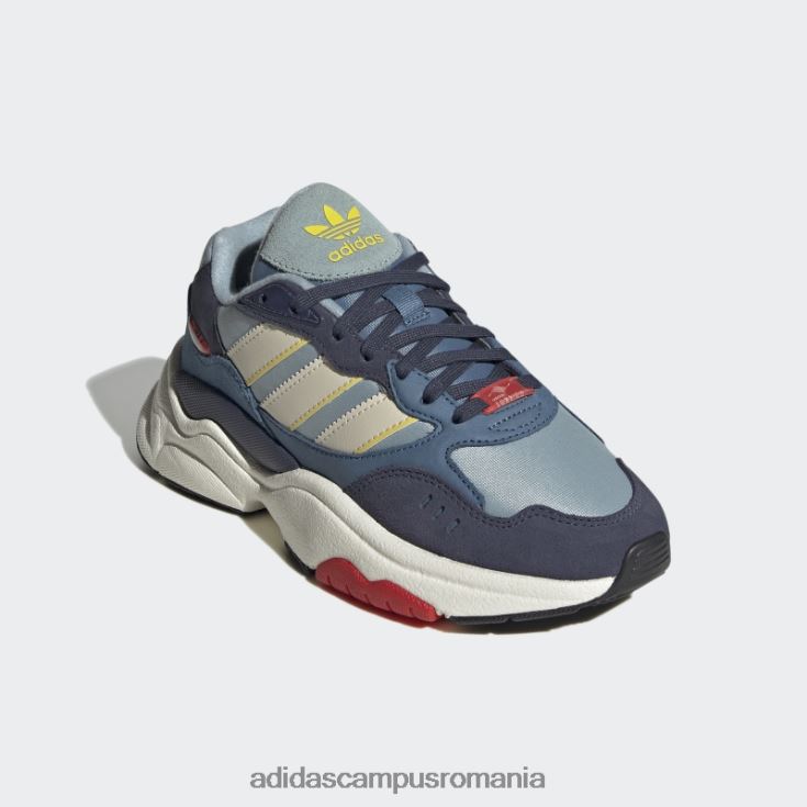 adidas campus romania pantofi retropy f90 bleumarin copii gri/aluminiu/marin J266N218152