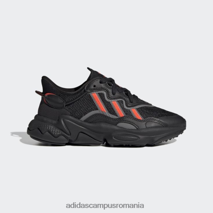 adidas campus romania pantofi roșii ozweego stilați copii negru/rosu/gri J266N218262