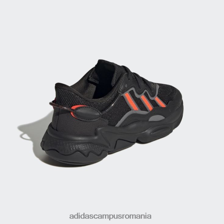 adidas campus romania pantofi roșii ozweego stilați copii negru/rosu/gri J266N218262