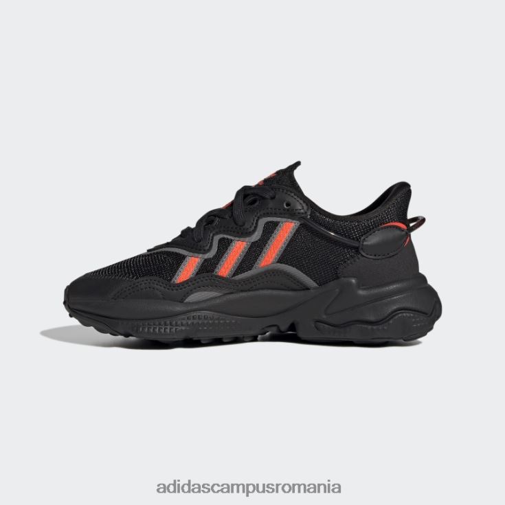 adidas campus romania pantofi roșii ozweego stilați copii negru/rosu/gri J266N218262