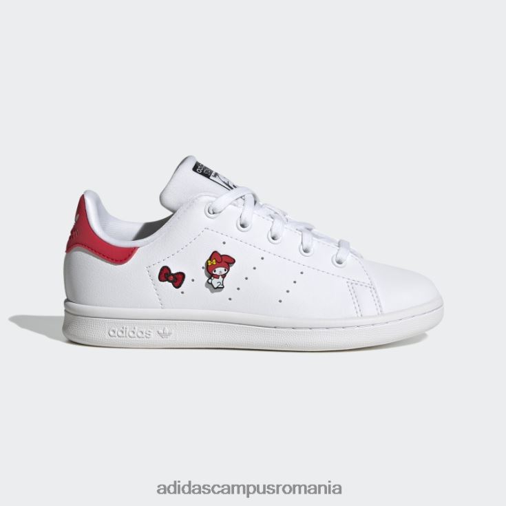 adidas campus romania pantofi roșii stan smith stilați copii alb/negru/rosu J266N218243