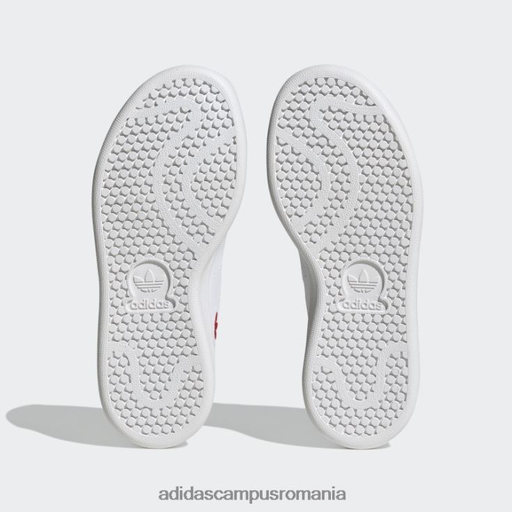 adidas campus romania pantofi roșii stan smith stilați copii alb/negru/rosu J266N218243