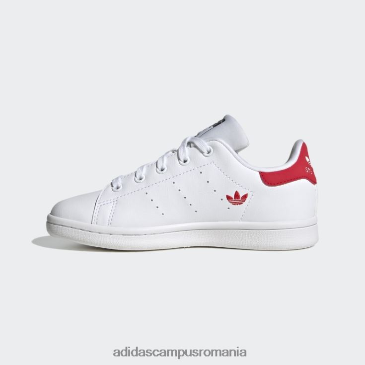 adidas campus romania pantofi roșii stan smith stilați copii alb/negru/rosu J266N218243