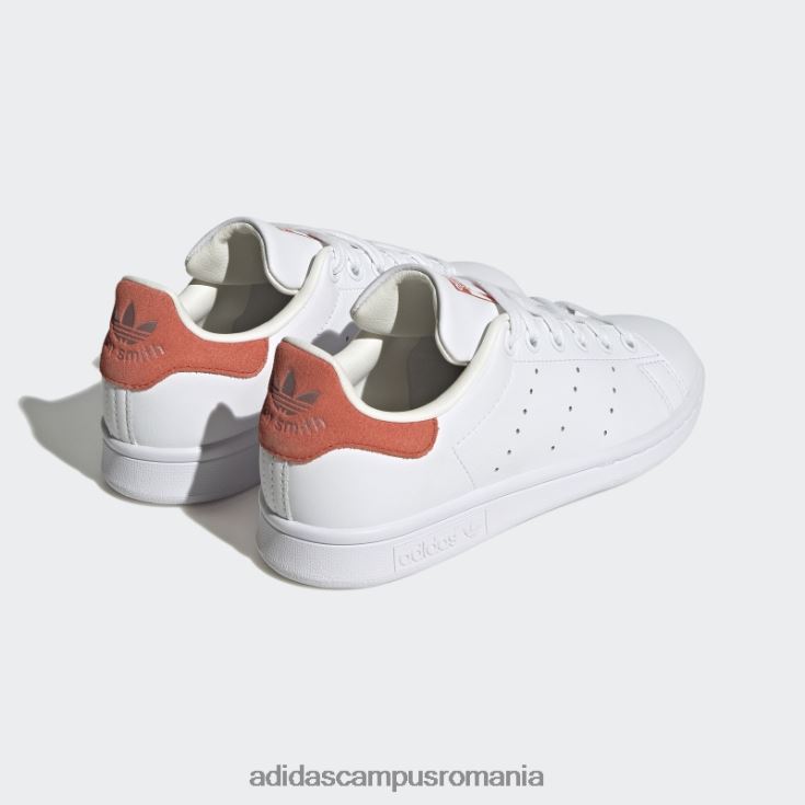 adidas campus romania pantofi roșii stilați stan smith copii alb roșu J266N211196