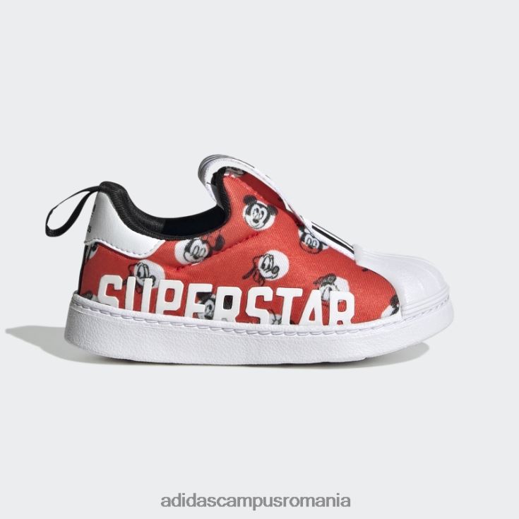 adidas campus romania pantofi roșii superstar 360 x copii roșu/alb/negru J266N217986