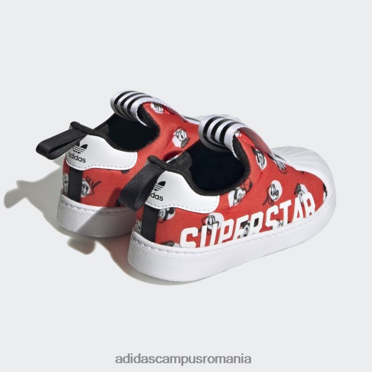 adidas campus romania pantofi roșii superstar 360 x copii roșu/alb/negru J266N217986