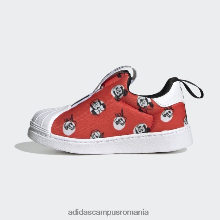 adidas campus romania pantofi roșii superstar 360 x copii roșu/alb/negru J266N217986