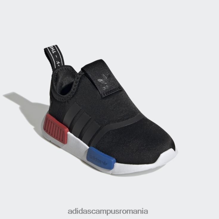 adidas campus romania pantofi scarlet nmd 360 eleganti copii negru/alb/stacojiu J266N211053