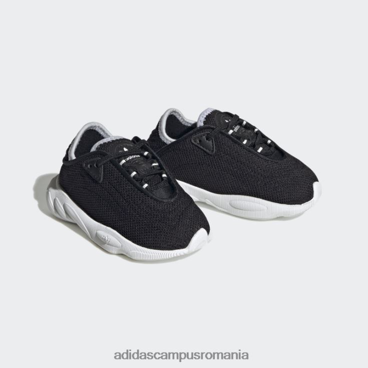 adidas campus romania pantofi sltn albi adifom copii alb negru J266N218017