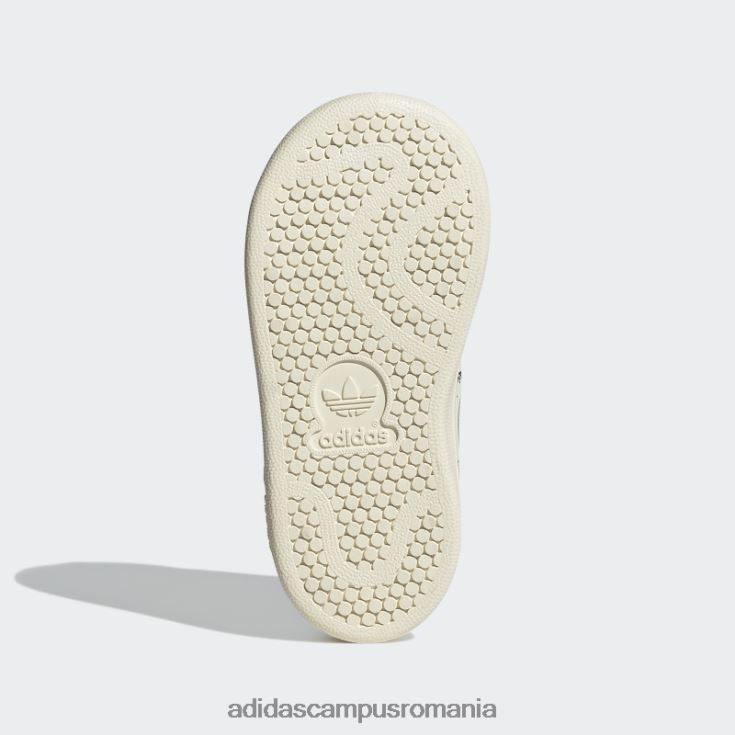 adidas campus romania pantofi stan smith alb fierbinte copii alb negru J266N212044