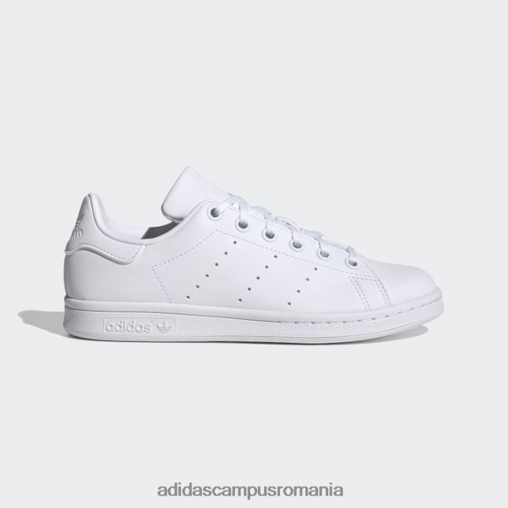 adidas campus romania pantofi stan smith albi copii alb J266N217774