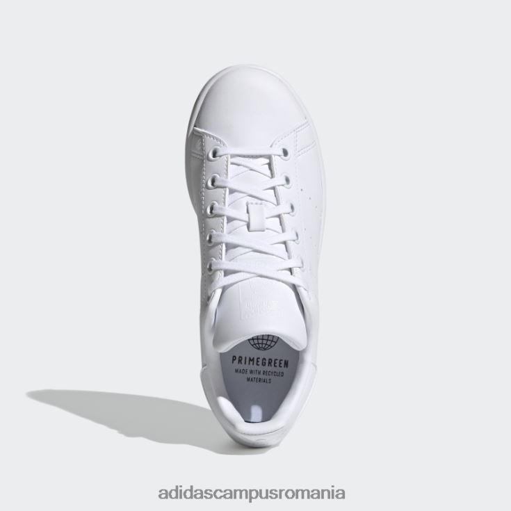 adidas campus romania pantofi stan smith albi copii alb J266N217774