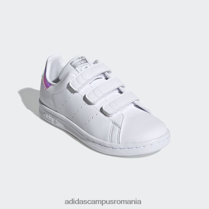 adidas campus romania pantofi stan smith argintii copii alb/argintiu J266N217900