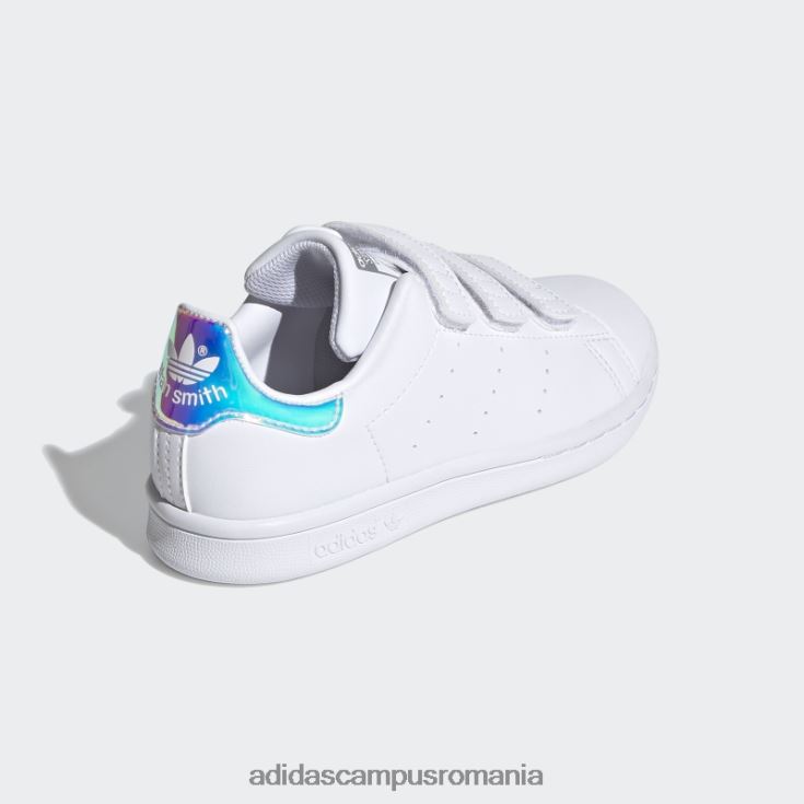 adidas campus romania pantofi stan smith argintii copii alb/argintiu J266N217900