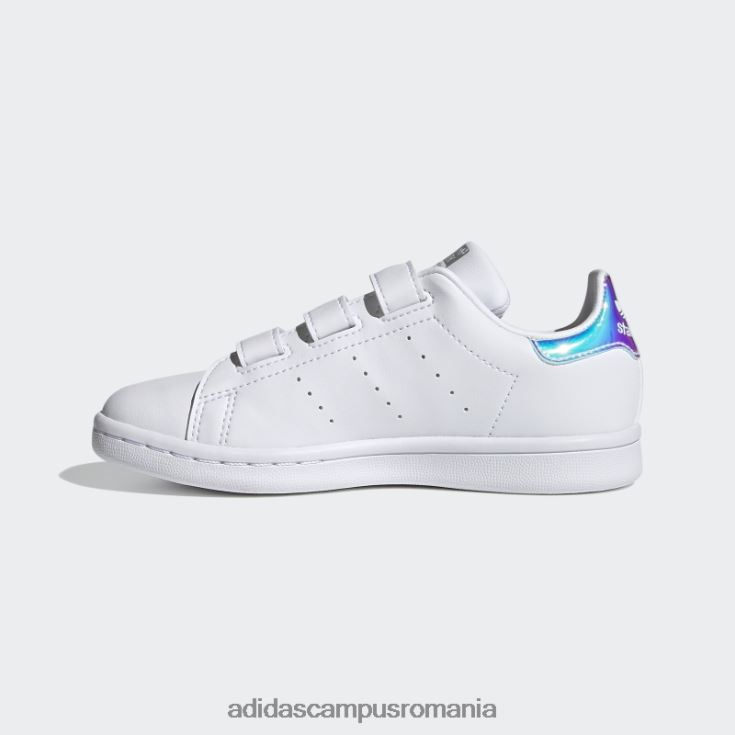 adidas campus romania pantofi stan smith argintii copii alb/argintiu J266N217900