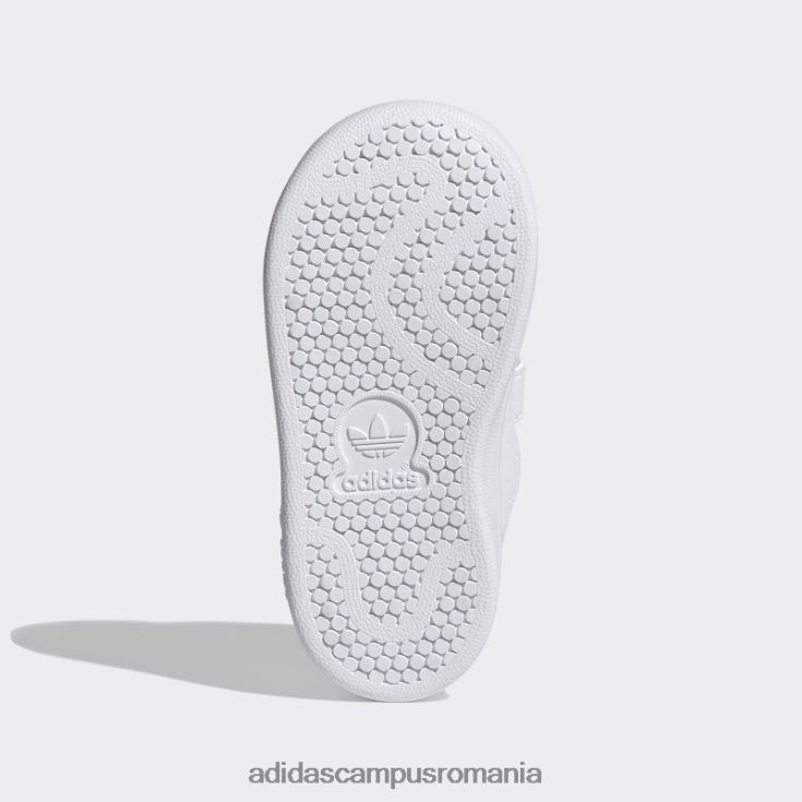 adidas campus romania pantofi stan smith argintii fierbinți copii alb/argintiu J266N23493