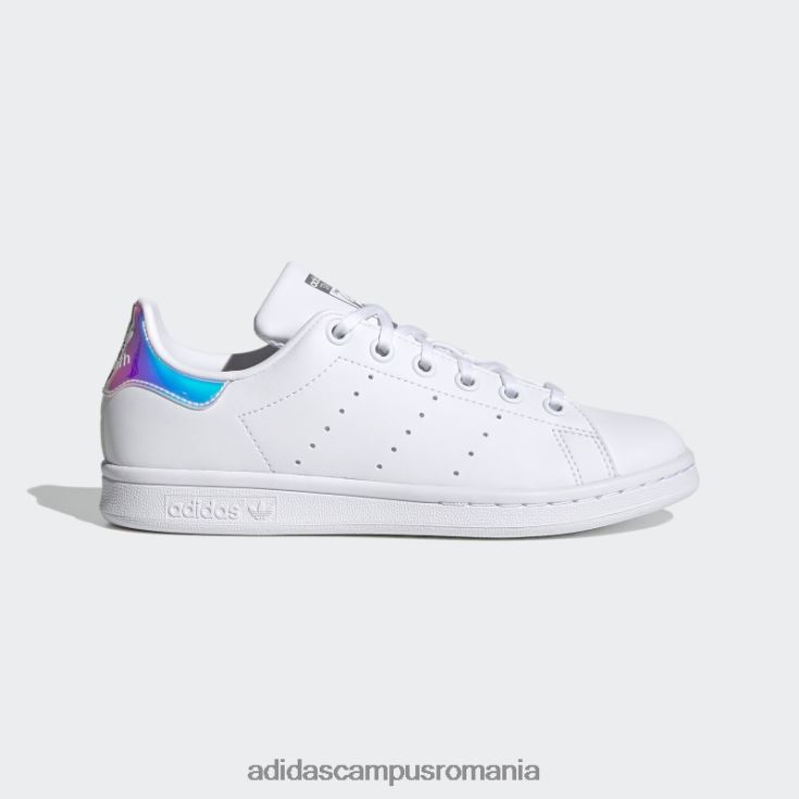 adidas campus romania pantofi stan smith argintiu fierbinte copii alb/argintiu J266N211423