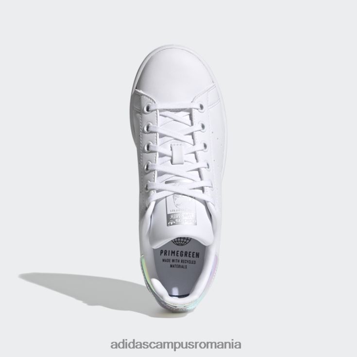 adidas campus romania pantofi stan smith argintiu fierbinte copii alb/argintiu J266N211423